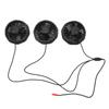 3PCS Cooling Vest Fans 7.4V DC Plastic 3 Speeds Lightweight Air Conditioned Clothes Fan with Copper Brushless Motor