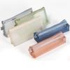 Multifunctional Portable Makeup Brush Bag Pouch Case New Large Capacity Mesh Pencil Bag Mesh Transparent Cosmetic Case