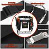 Sturdy Tool Waist Bag Multiple Pockets Tool Pouch Large Capacity Electrician Tool Bag  Carpenter