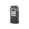 Nike NBA Team Print Jersey Vest SW Fan Edition 22-23 Season Limited Logo Milwaukee Bucks 21 Unisex Jerseys Green DN2012-324
