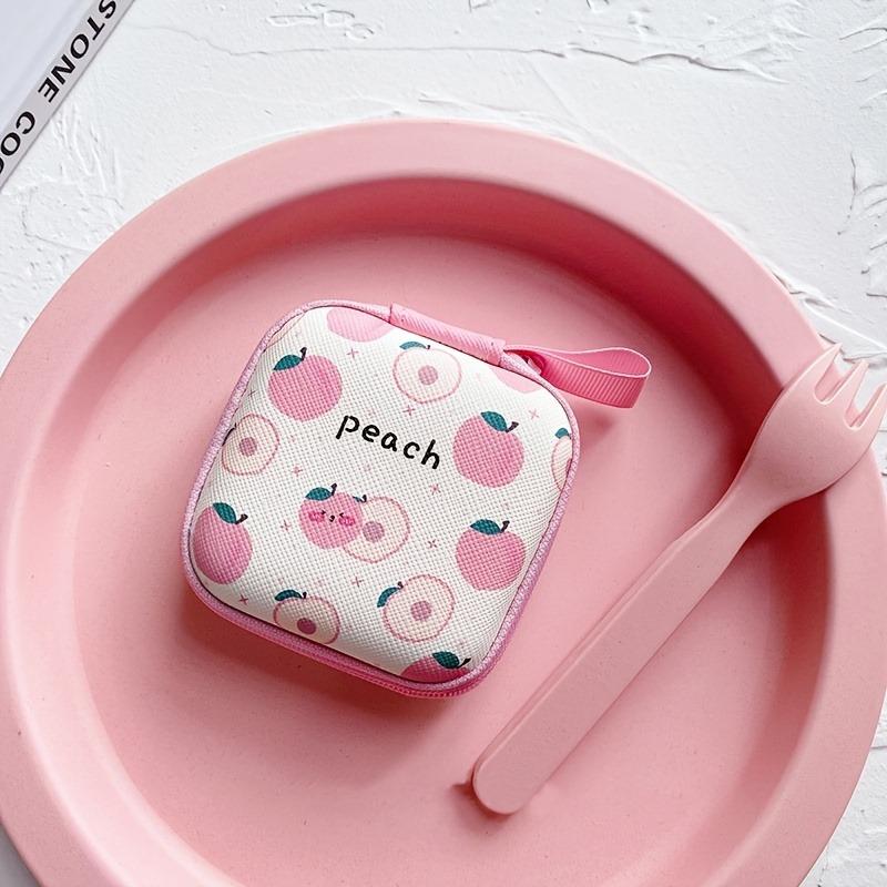 Fruit printed handheld storage bag