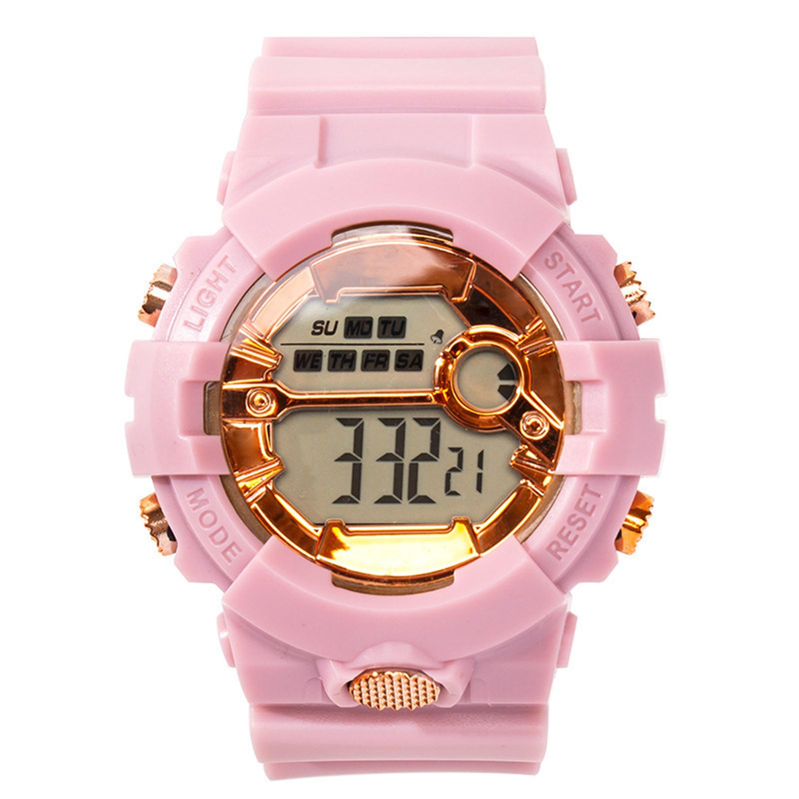 

Модные женские электронные часы с кожаным ремешком – Стильные цифровые наручные часы для леди, Элегантный дизайн, Идеальный подарок на день рождения, , для повседневной носки One Size