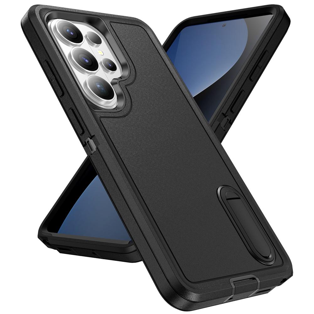 3IN1 Shockproof Stand Holder Phone Case For Samsung S26 S25 S24 Plus Ultra A54 A56 Heavy Duty Rugged Hybrid Military Cover Funda