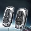 Galvanized Alloy Silicone Splicing Car Key Cover Case For Honda Vezel City Civic Jazz BRV BR-V HRV Protector Car Accessories