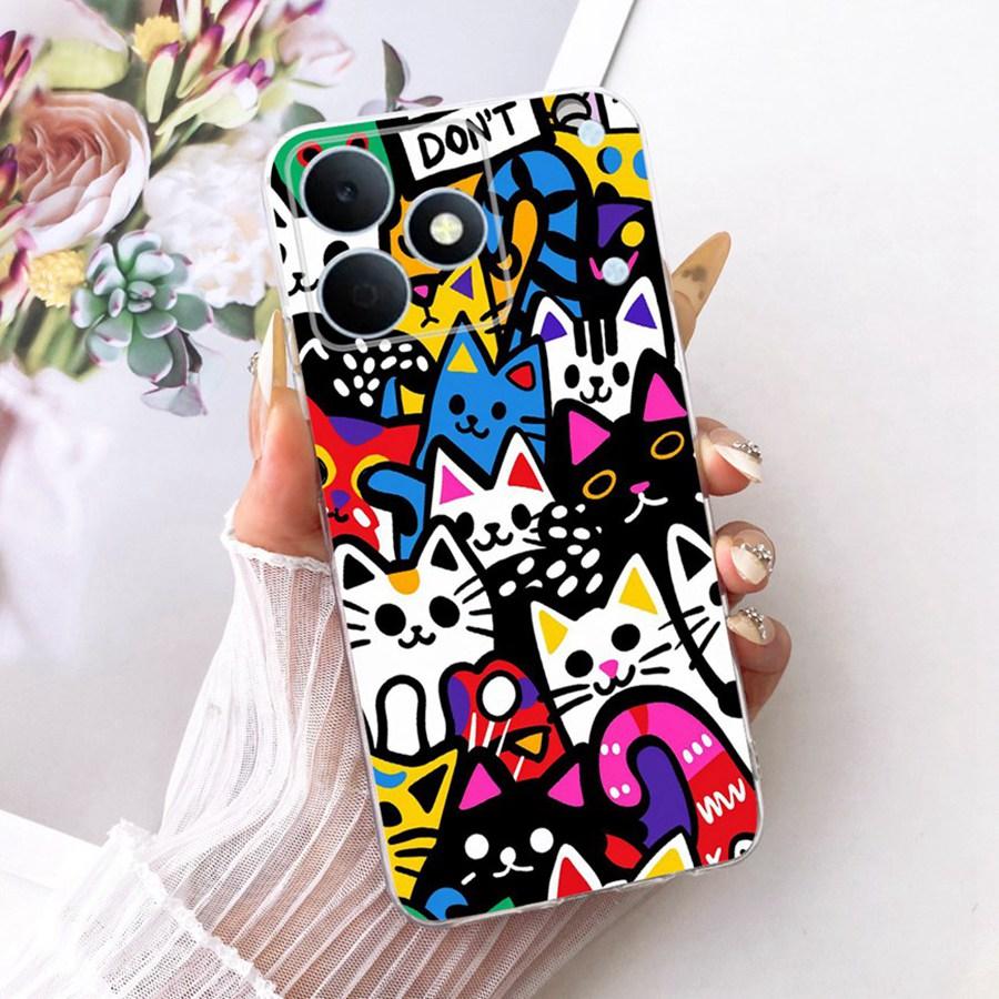 For Realme Note 80 Phone Case Fashion Style Silicone Soft Back Cover For Realme Note80 RMX5388 Note 80 Coque Cartoons