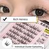 Eyelashes Extensions Individual Cluster Eyelashes Segmented Eyelashes Bundles  Cosplay Party