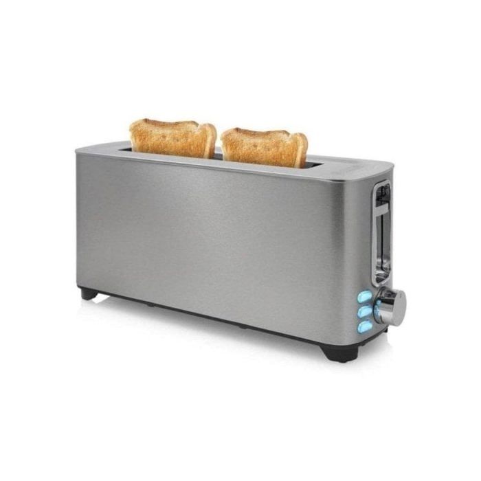 Tostadora Princess 142405 Acero Inoxidable 1050W 2 Rebanadas 6 Niveles BPA Free