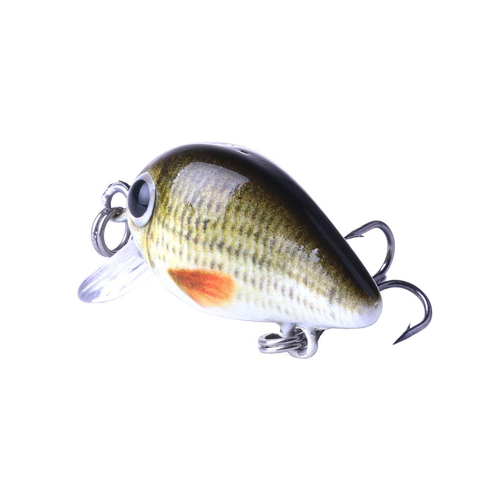 Mikro Köder 1.5G Mini Chubby Köder Set - Künstlicher Fischköder für Angelausrüstung