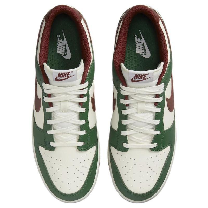 Nike Dunk Low 'Gorge Green Team Red' Skate Shoes Sneakers FB7160-161