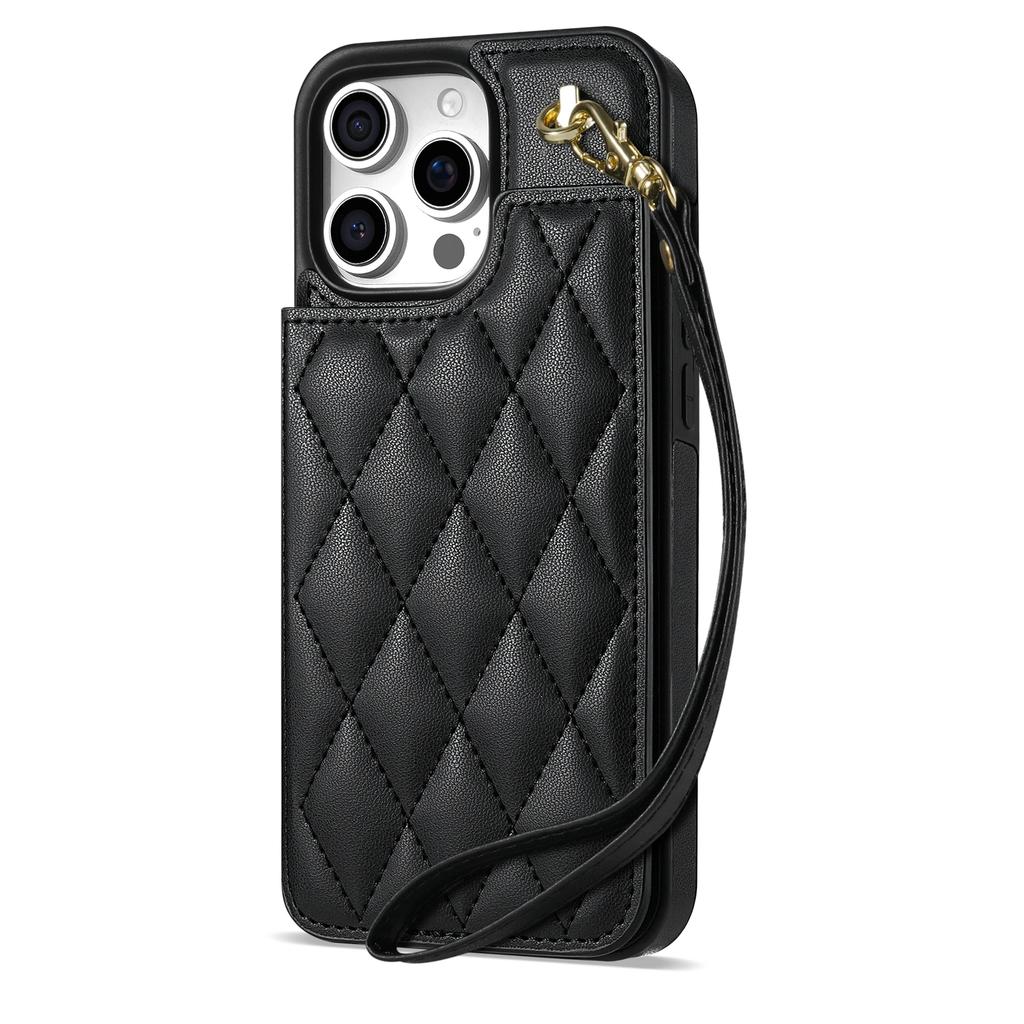 Wallet Flip Phone Case for IPhone 16 15 17 Pro Max Air 16E 14 11 13 12 XR XS Max 7 8 Plus SE Card Wallet Holder PU Leather Cover