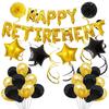 16-inch 'HAPPY RETIREMENT' Foil Balloon Set - Perfect for Cross-border Retirement Celebrations