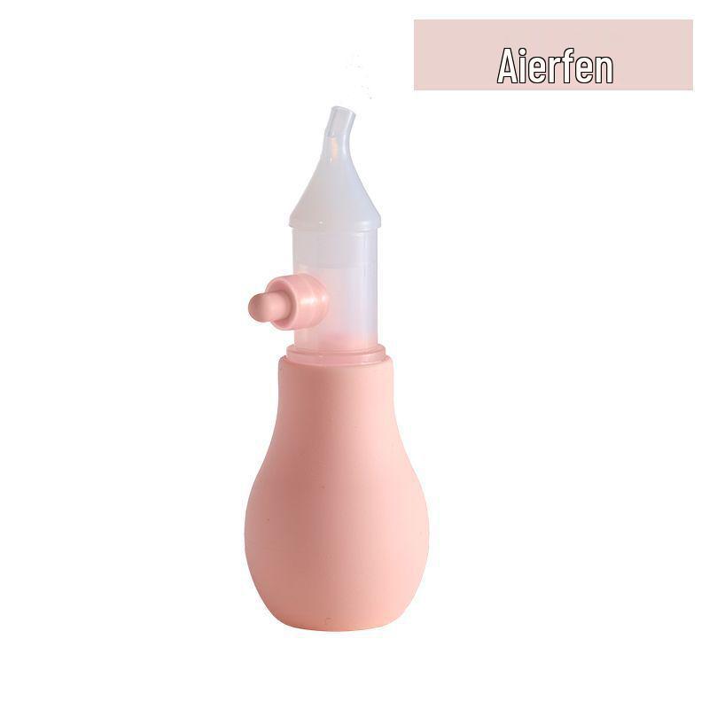 Press-Type Baby Nasal Aspirator for Newborns and Toddlers - Mucus Cleaner for Runny Nose Relief