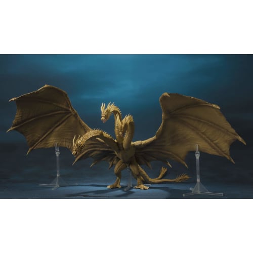 TAMASHII NATIONS S.H. MonsterArts Godzilla King Ghidorah (2019) Approximately 250mm ABS & PVC Painted Movable Figure