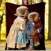 Emmet Otter's Jug-Band Christmas Theme Printed Blanket - Perfect for Couch, Bed, Travel & Outdoor Use | Machine Washable, Cozy & Durable.