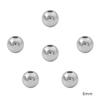 Stainless Steel Smooth Round Spacer Beads for Handmade DIY Bracelets & Necklaces