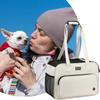 Small Dog Carrier Purse Backpack Soft Pet Sling with Large Pockets for Puppy Comfortable Cat Travel Bag for Car Rides Vet Visit