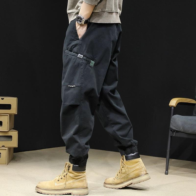 Outdoor overalls men's trendy brand loose casual trousers youth versatile leggings Harlan closed leggings