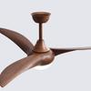 Modern Frequency Conversion Ceiling Fan with Light for Living Room and Bedroom