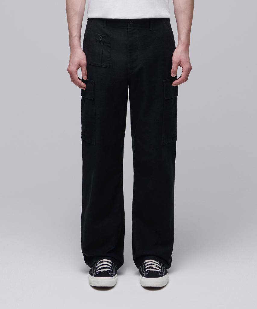 MUSINSA STANDARD British Army Cargo Pants [Black]