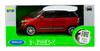 WELLY 2013 FIAT 500L RED 1:34 43658