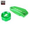 Motorcycle Accessories Front & Rear Fluid Reservoir Cover Cylinder Reservoir Brake Cap For Kawasaki Z900 2018