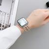 Correa de Cadena de Acero Starlight para Apple Watch Series Ultra 8 7 SE 6 5 4 3 49 mm Correa de Pulsera Metálica IWatch 38 40 41mm 42 44 mm 45mm