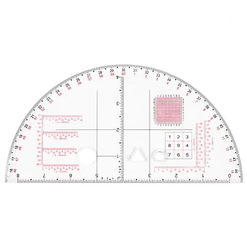 Military Map Coordinate Ruler