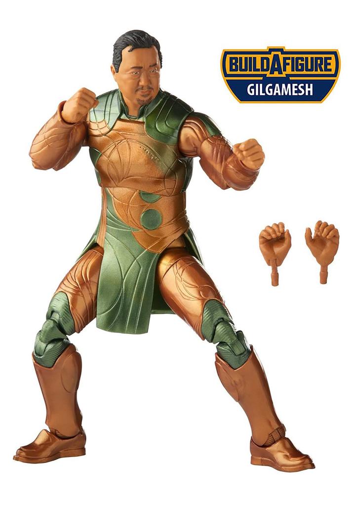 Hasbro Marvel Legends Series Action Figure with Parts Eternals/Kingo 6-inch E9532, Authentic, Build-a-Figure