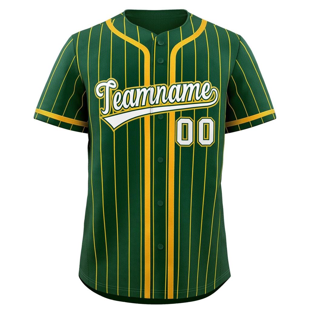 Men's and Women's Fashion Baseball Jerseys, Hip-hop Sports Buttons, Cardigan, Striped Letter Print Short-sleeved Top