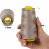 Sewing Thread 100% Polyester Spools 2 Colors 3000 Yards Wiring Denim Line Sewing Thread for Serger Sewing Machine