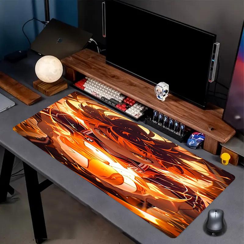 Haikyu Print Mouse Pad, Anti‑Slip Desktop keyboard Mat, for PC Laptop Gaming Working Daily Use, Cool Festival Surprise Gift