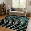 HD Retro Brick Stone Building Wall Art Living Room Non-Slip Area Rug Soft Carpet for Bedroom Playroom Sofa,Home Decor Doormat