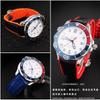 Braccialetto in Gomma Arancione da 20mm 22mm Per Orologio Omega Seamaster 300 Planet ocean 600 Cinturino Uomo Estremità Curva Pelle Silicone