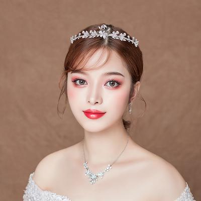 Krone Tiara Braut Super Fee Prinzessin Hochzeitskleid Tiara einfaches und elegantes Königin Hochzeit Geburtstagsgeschenk