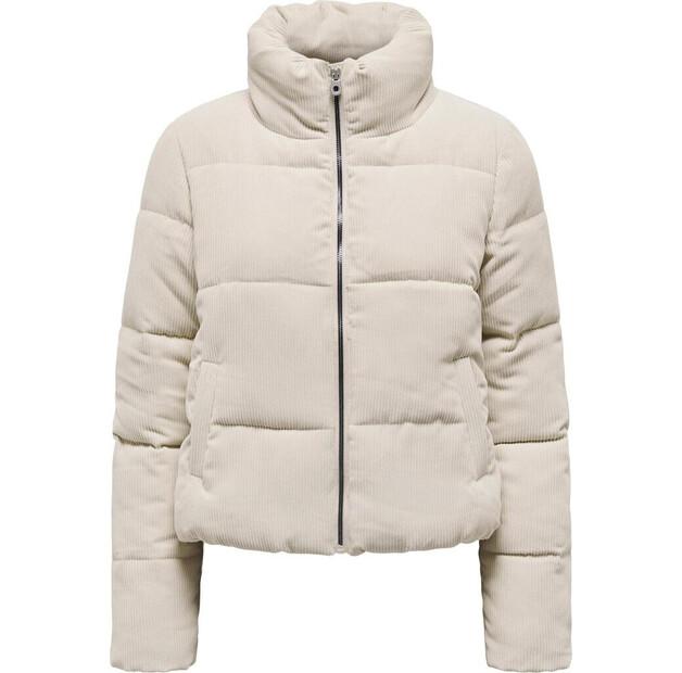 Куртка женская Only ONLNEWDOLLY CORDUROY PUFFER CC OTW Otw Noos moonstruck (15304768) серый