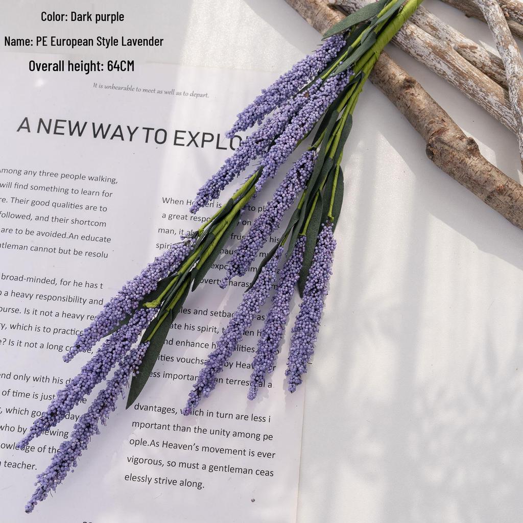 Lavender Artificial Flower Wall for Home & Wedding Decor - INS Style