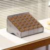 Boîte de rangement pour cartes de visite multi-compartiments grande capacité pour bureau et hôtel