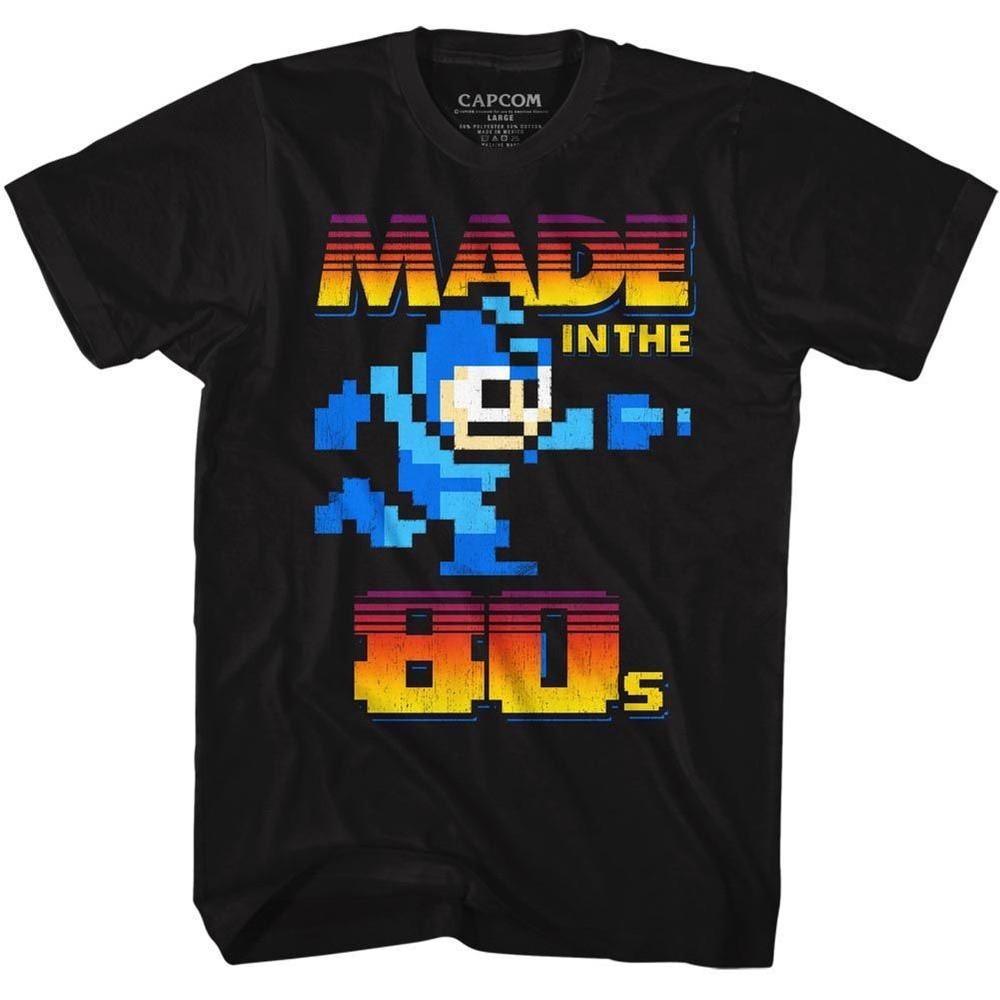 

Mega Man - Made In The 80s - Short Sleeve - Adult - T-Shirt XL