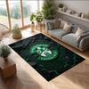 Tappeto Morbido per Pavimento Antiscivolo Hibernian FC Calcio Calcio Modello Tappeto per Interni Tappetino Decorazione Sportiva per Camera da Letto