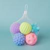 6Pcs Baby Toys Sensory Balls For Children Textured Hand Touch Ball Soft Massage Ball Infant Rattle Senses Toys Educational Bath