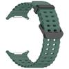 Ocean Sport Silicone Band NO Gaps Curved End Band Sweatproof Watch Strap Sports Wrist Band for Samsung Galaxy Watch 7 Ultra 47mm