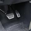 For Land Rover Defender 90 110 - Stainless steel No Drill Anti-slip Fuel Brake Steel Pads Pedals Cover Car Accessories