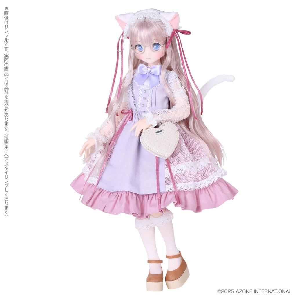 Azone International Karafuru Yukiho Asahina Geschenk von Katze Bemalte Bewegliche Puppe Dreamin' / ~A M.K.~ (Weiße Version.)