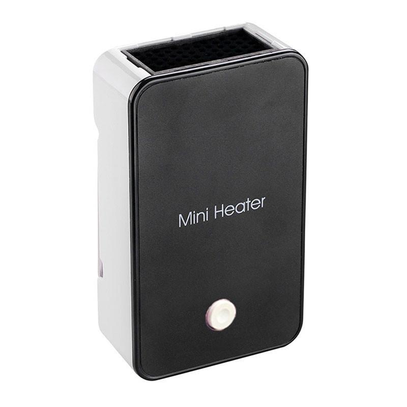 Premium Portable Mini Electric Usb Desktop Heater Compact And Stylish Air Fan Warmer чёрный