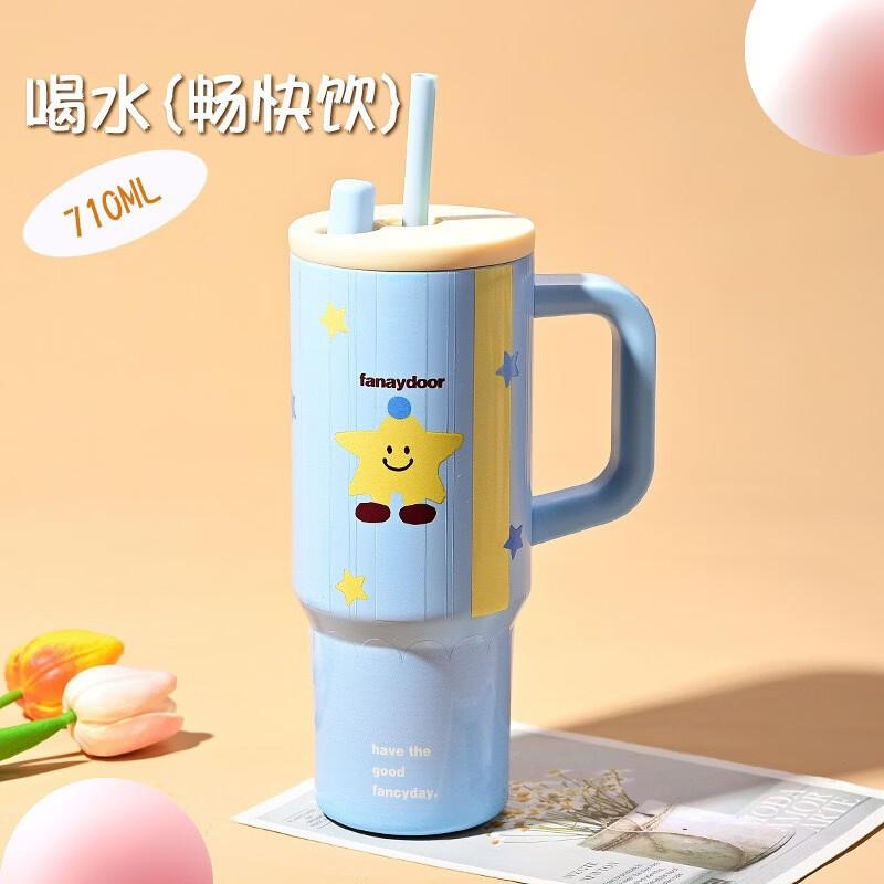 Large Insulated Straw Tumbler
