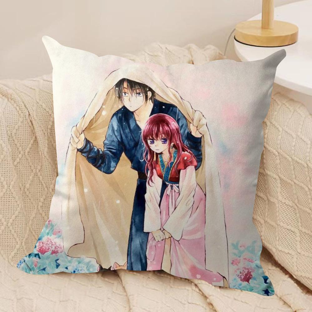 Y-Yona Of The Dawn Cushion Cover Soft Plush Double-Sided Decorative Pillow Cover Cozy Sofa Cushion Case Living Room Home Gift