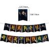 Harry Party Potter Decorations Cake Toppers Spiral Pull Flags Aluminum Set Foil