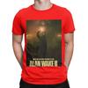 Alan wake poster painting Funny 100 Cotton TShirt Alan Wake 2 Tops Tees For Unisex