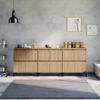Exclusive House - 3 Pcs Buffets Sonoma Oak 60x35x70 Cm Engineered Wood