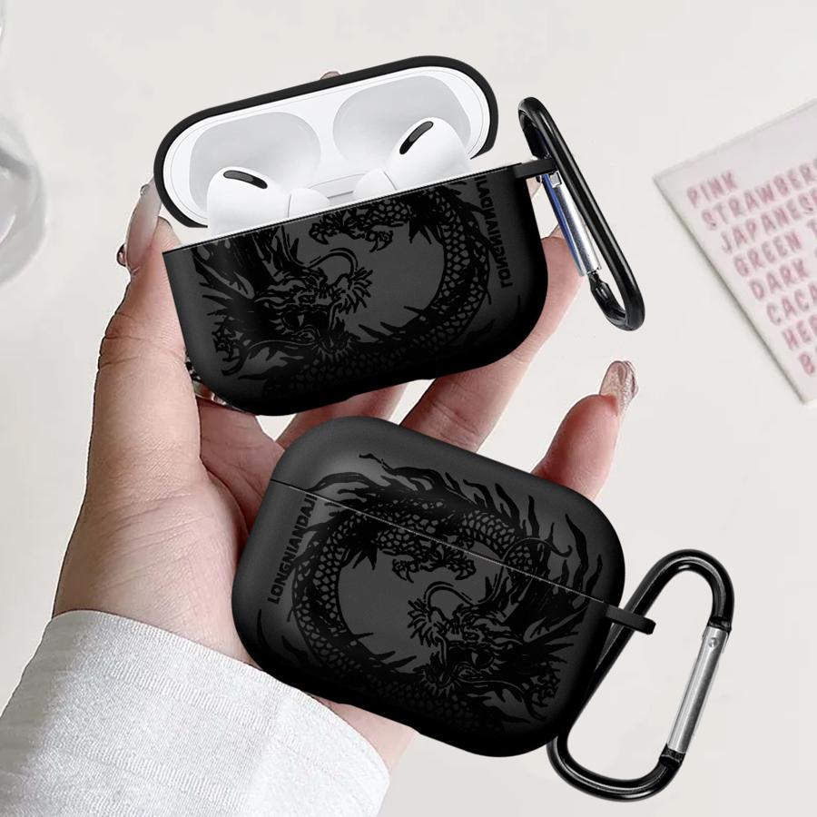 Earphone Cases Cover Case For Airpods 4 Pro2 Pro 1 3 2 Pro3 Very Cool Dragon
